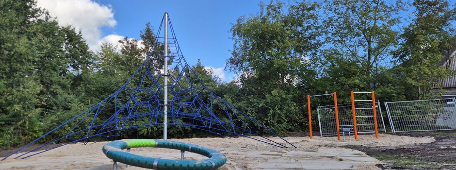 Spielplatz im Bau