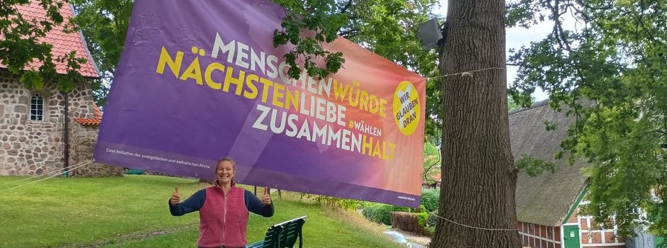 Kirche Bliedersdorf setzt sich für Demokratie ein