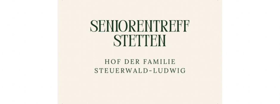 ☕ Einladung zum Seniorentreffen in Stetten 👥