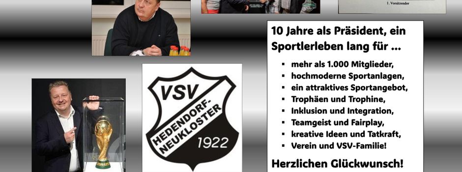 ⚽️ 10 Jahre Präsidentschaft VSV ⚽️