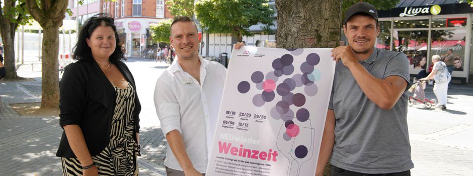 Fünf Wochenenden Weinzeit in Neuwieds Innenstadt: Das Programm