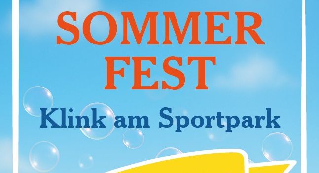 Infos Sommerfest 14/15 Juni
