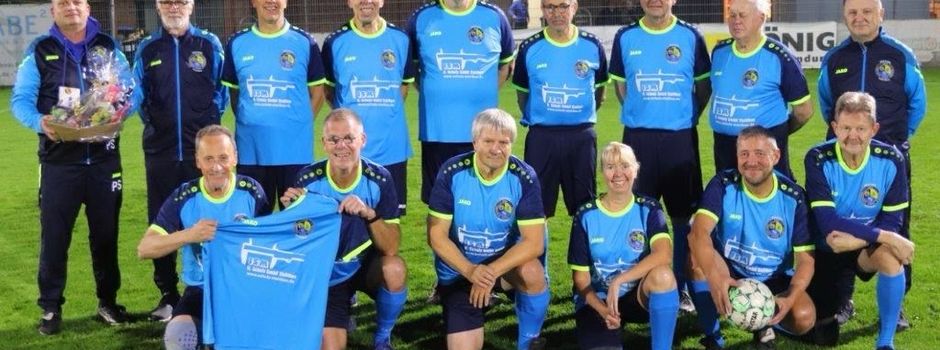 Erstes Spiel im Gehfussball im Kreis Stade