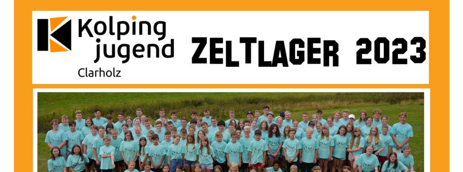 Clarholzer Zeltlager 2023 fährt nach Braunshausen