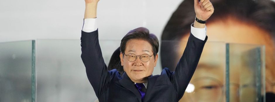 Linker Lee Jae Myung wird neuer Präsident Südkoreas