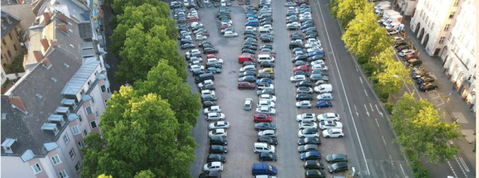 Erste Parkplätze am Elsässer Platz fallen weg