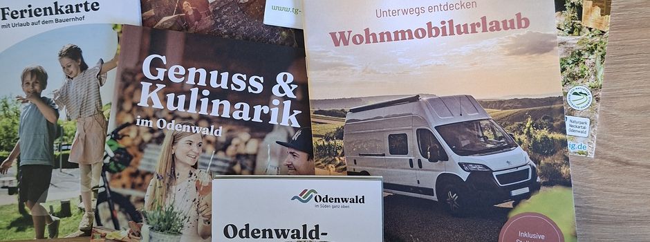 „Odenwald- im Süden ganz oben“ - Neues Prospektmaterial
