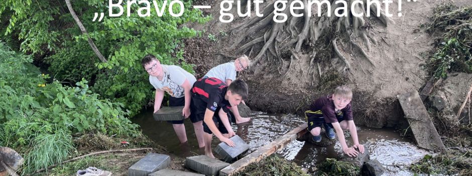 "Bravo - gut gemacht!"