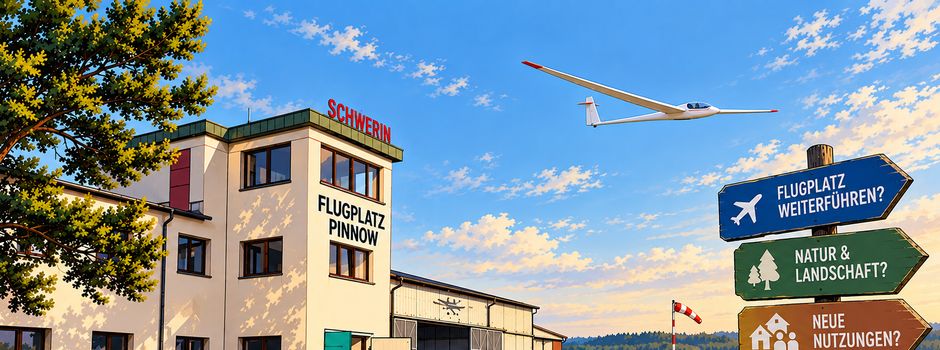 Zukunft des Flugplatzes Pinnow – Arbeitsgruppe gestartet
