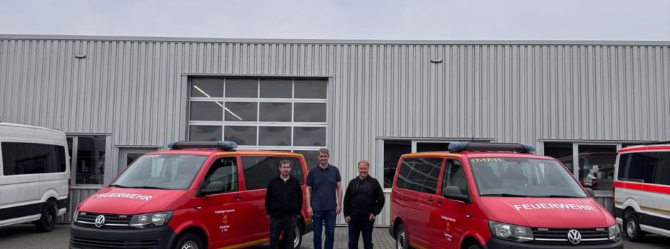 Mannschaftstransportwagen für die Gemeindefeuerwehr