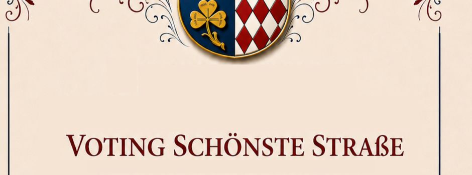 schönste Straße gesucht