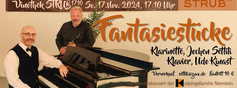 Fantasiestücke - Benefizkonzert der Kolpingsfamilie Nierstein zugunsten der Grundschule Nierstein