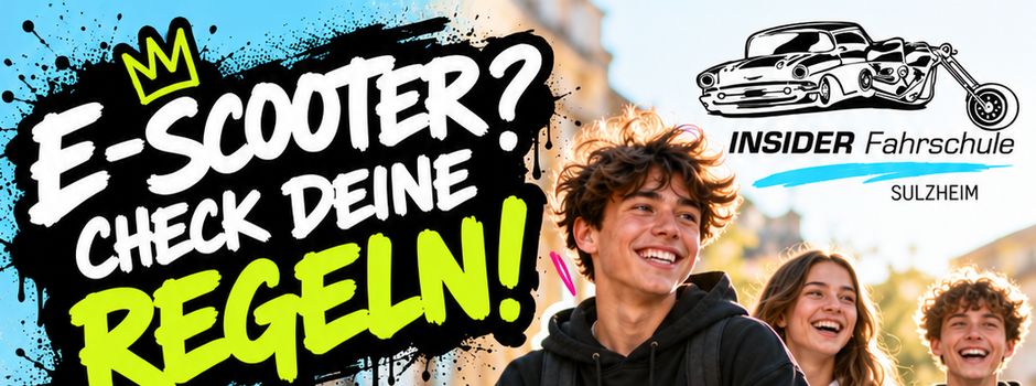 E-SCOOTER? - CHECK DEINE REGELN!