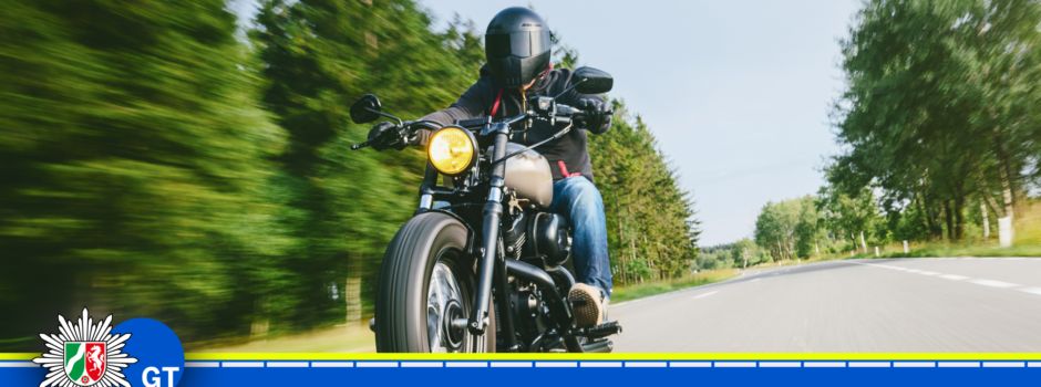 Kreispolizeibehörden wenden sich an Motorradfahrer und Motorradfahrerinnen