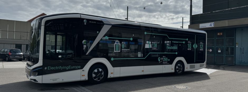 Stadtwerke Augsburg setzen zukünftig auf Elektrobusse