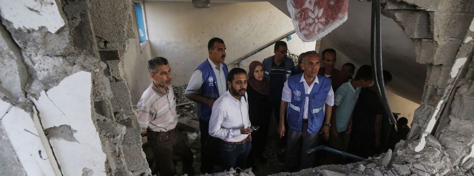 Israelische Armee greift Schule erneut an