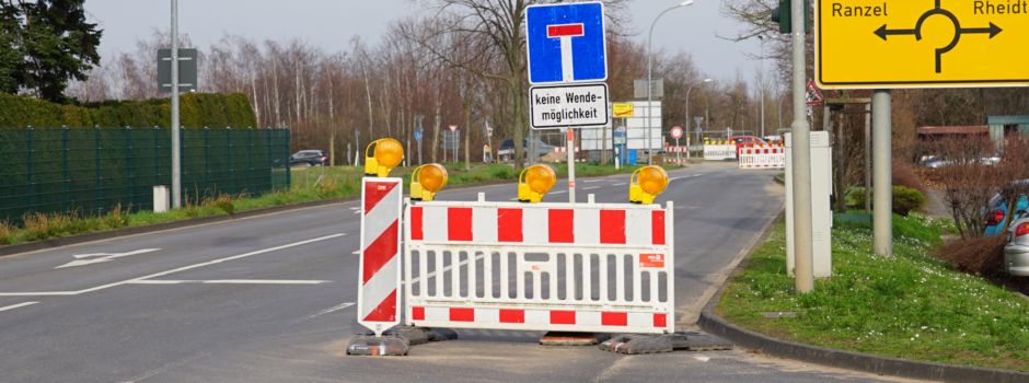 Sperrung der Spicher Straße bleibt weiter bestehen