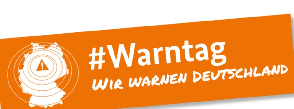 Bundesweiter Warntag am 10. September 2026