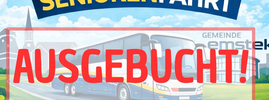 Seniorenfahrt bereits komplett ausgebucht 