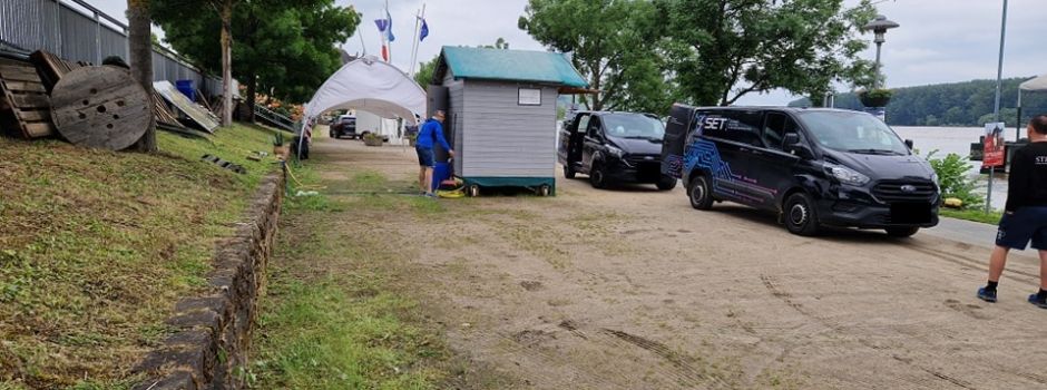So bereitet sich Nierstein auf das drohende Hochwasser vor