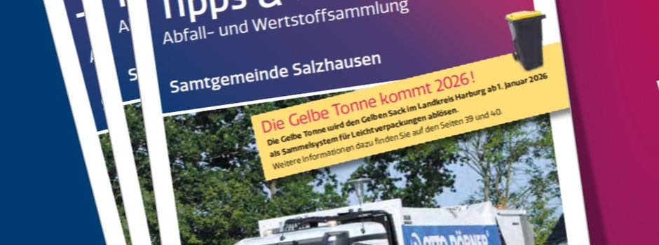 "Tipps & Termine": Info-Broschüre der Abfallwirtschaft kommt am Wochenende