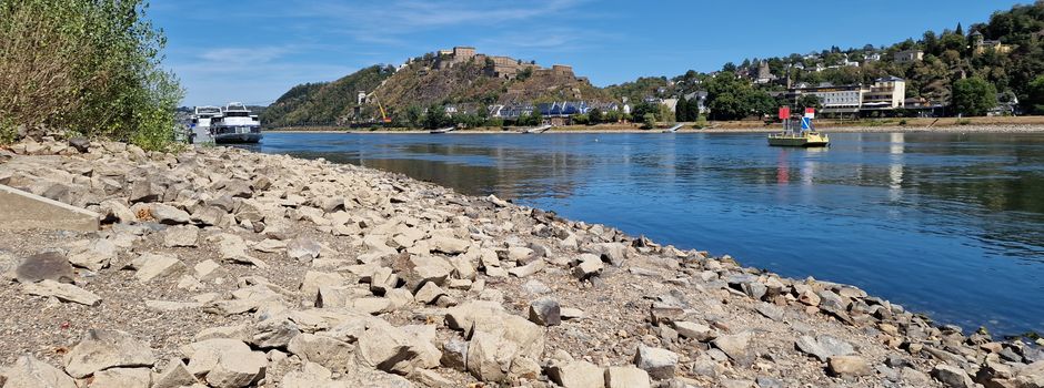 Aus dem All betrachtet: So wird Koblenz zum europaweiten Symbol für Dürre