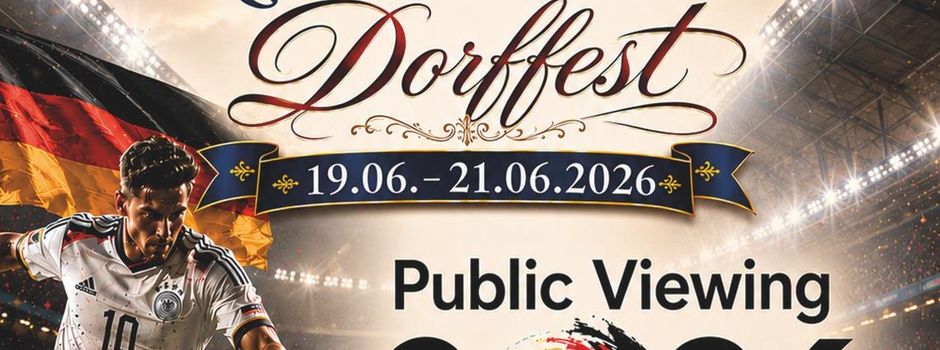 Public Viewing in Klostermansfeld