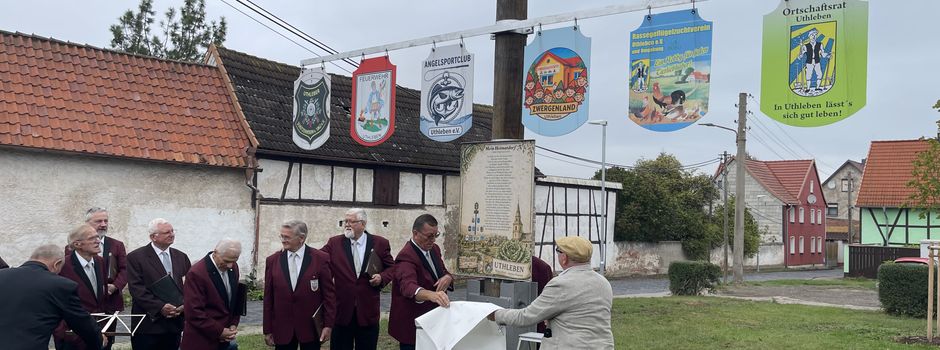 Einweihung Gedichttafel am Tag der Deutschen Einheit 