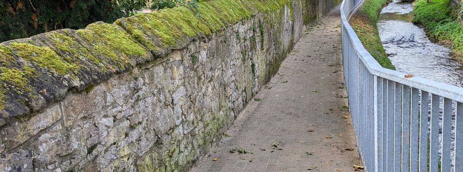 Weg hinterm Schlosspark fertiggestellt!