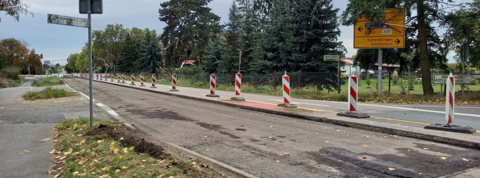 Landstraße bei Mainz bis Mitte November gesperrt