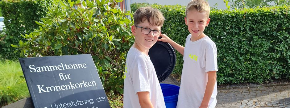 Kronenkorken sammeln für Kinderkrebshilfe