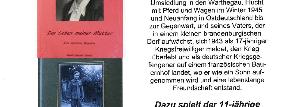 Bewegende Geschichten: Autorenlesung in Pinnow