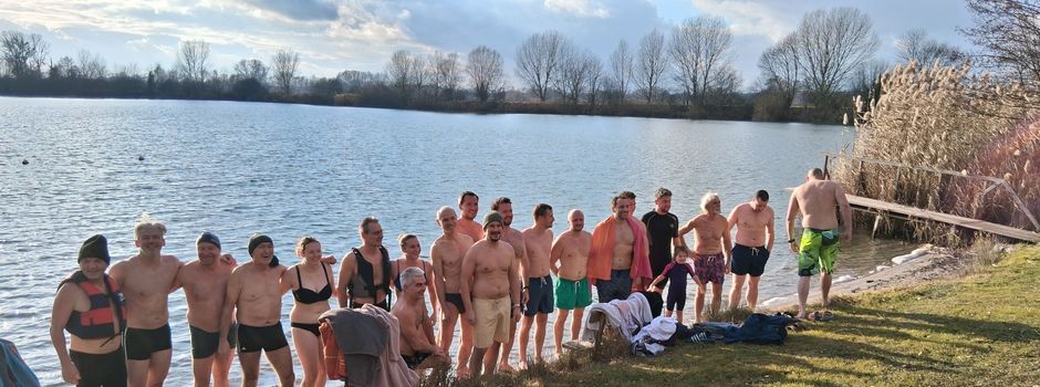 Rekordbeteiligung beim Anschwimmen des Wassersportklubs Neupotz