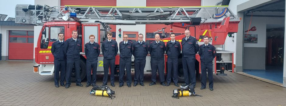 Feuerwehr Niederkassel: Erfolgreicher Atemschutzgeräteträgerlehrgang