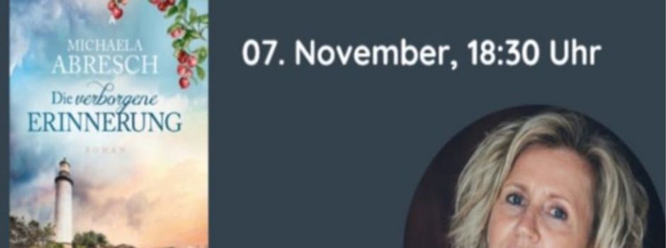 Lesung mit Autorin Michaela Abresch am 07.11. um 18:30 Uhr in Heimborn