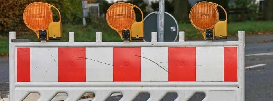 Straßensperrung durch Brunnenfest