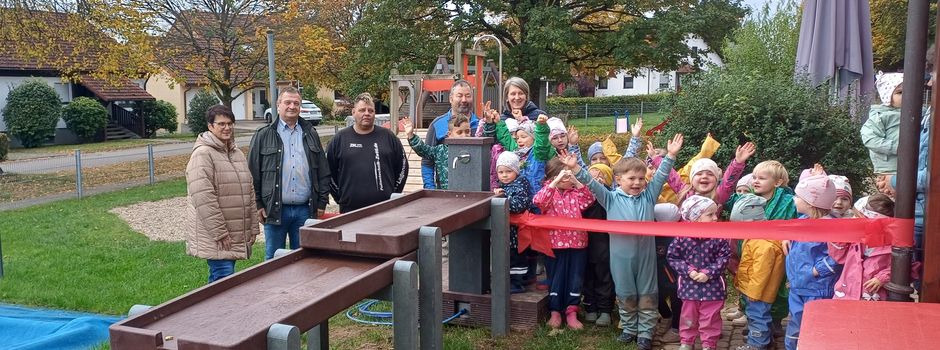 Neue Wasser-Matsch-Anlage