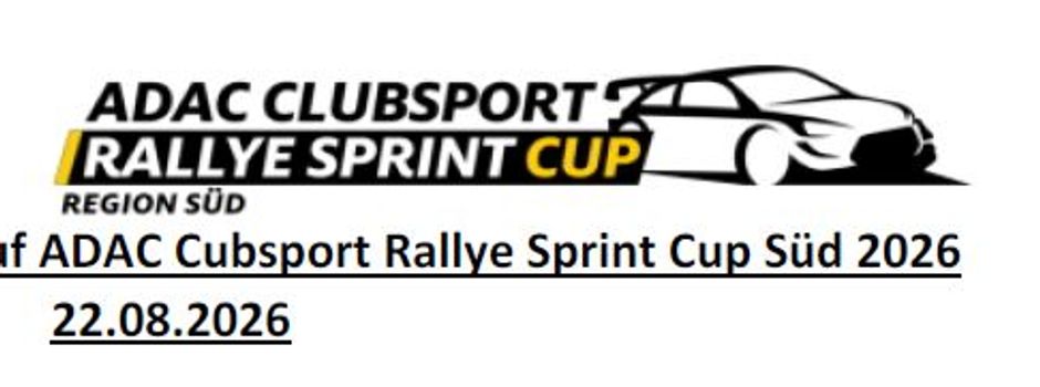 ADAC Clubsport Ralleysprint am 22.08.2026 - Sperrungen im Gemeindegebiet