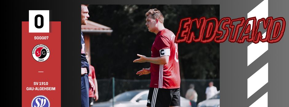 💔 Pokalaus in Runde 2 – 0:3 gegen SV 1910 Gau-Algesheim