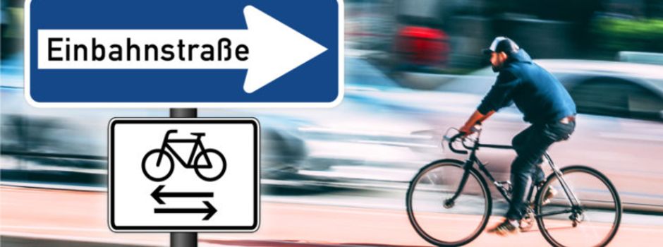 Mobilität - Einbahnstraßenöffnung für Radfahrende
