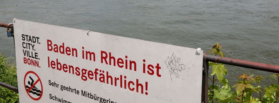 Mann wird nach Rettungsversuch im Rhein vermisst 