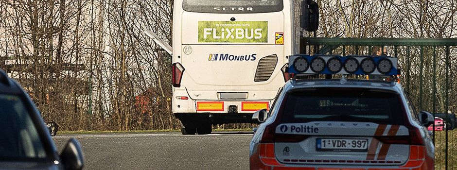 Nach Terrorwarnung: Polizei in Belgien stoppt Flixbus 