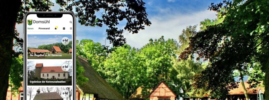 Start frei für unsere Domsühl-App!