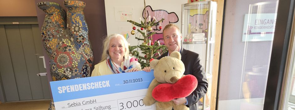 Mainzer Unternehmen spendet an „Bärenherz Stiftung“