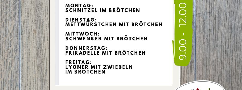 Heiße Theke vom 05.01 bis 09.01.2026
