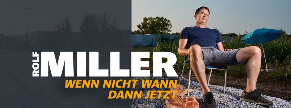 Vom Ding her praktisch: Rolf Miller stolpert elegant durch Dexheim