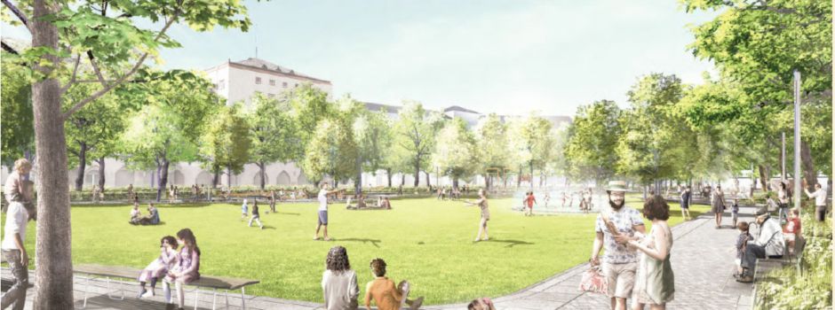 Aus Parkplatz wird Park: Mega-Projekt in Wiesbaden startet