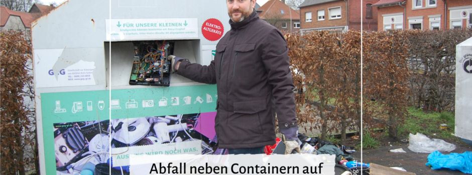 Fehlverhalten beim Müllabladen in Herzebrock-Clarholz
