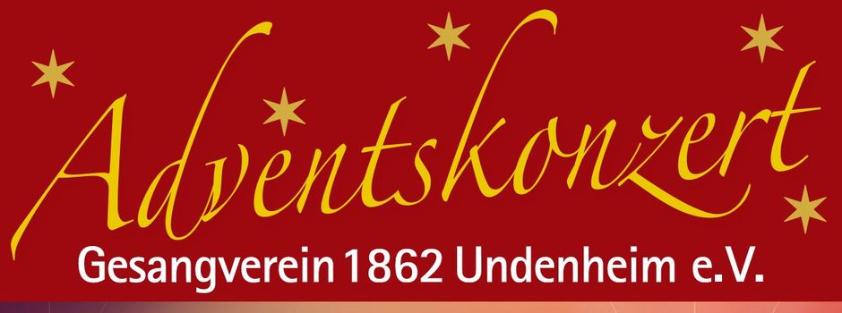 Adventskonzert GV 1862 - 13.12.2025  18:00 Uhr