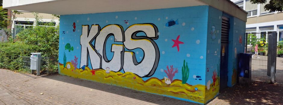 KGS Lülsdorf: Neue Graffiti-Kunst am Bushäuschen